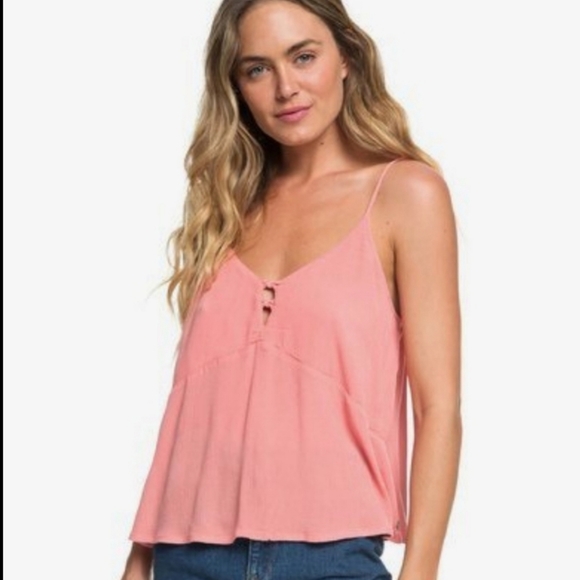 ROXY SHIFTING SKY PINK TANK TOP - Picture 3 of 16